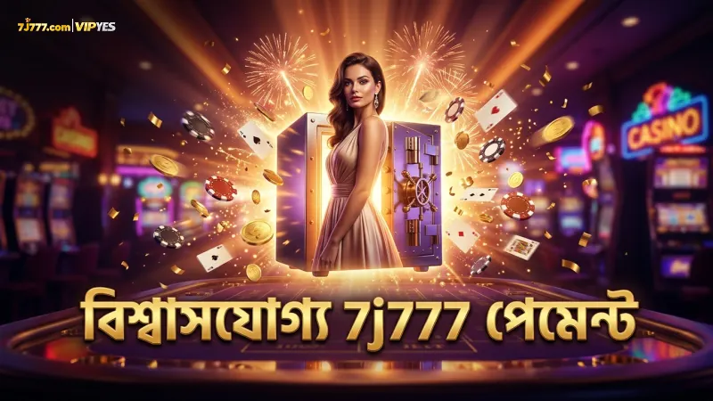 সুরক্ষিত পেমেন্ট গেটওয়ে 7j777 ডিপোজিটে বিশ্বাসযোগ্যতা বাড়ায়।
