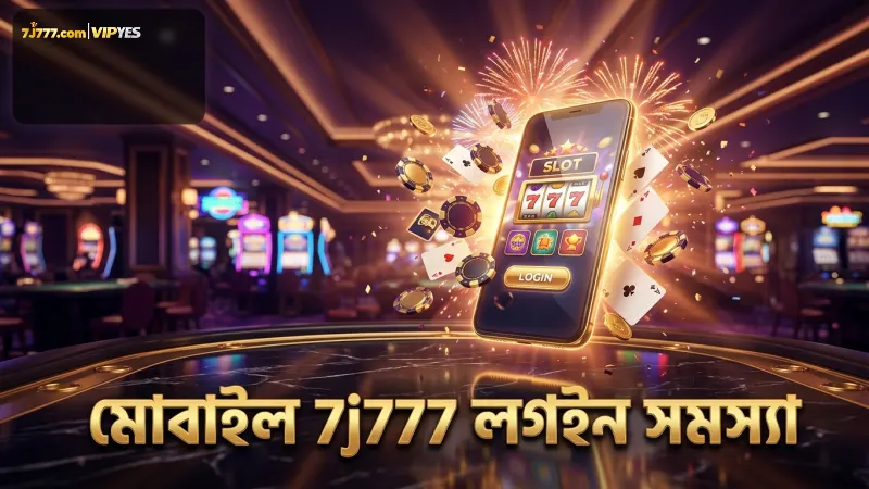 মোবাইল থেকে 7j777 লগইন সমস্যা শনাক্তকরণের প্রথম ধাপ।