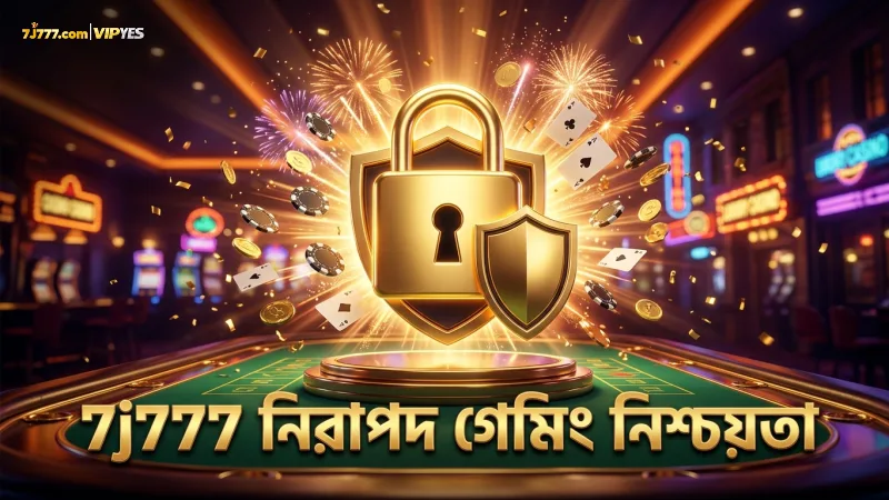 নিরাপদ ও দায়িত্বশীল গেমিং 7j777 এ নিশ্চিত।