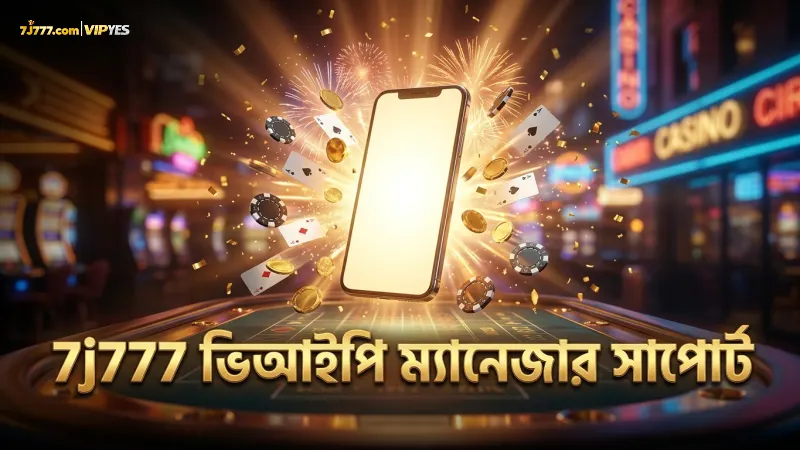 7j777 লয়ালটি প্রোগ্রাম থেকে বিশেষ ম্যানেজার সাপোর্ট পাওয়া যায়