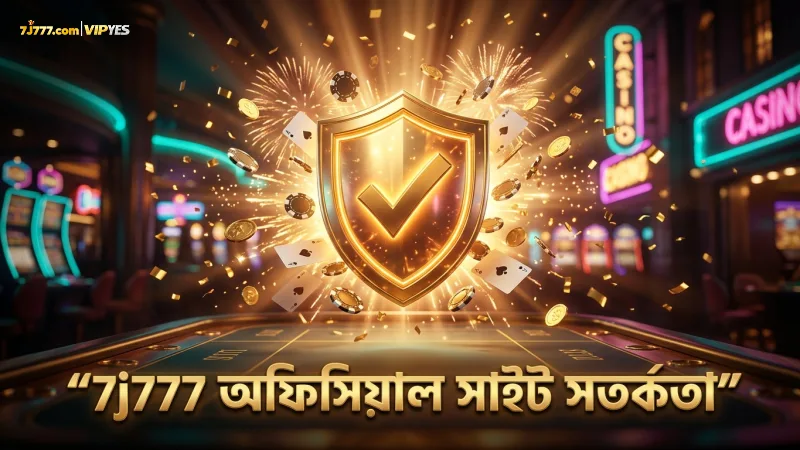 7j777-এর অফিসিয়াল সাইট থেকে ফিশিং প্রতিরোধ করুন