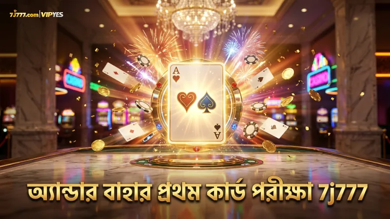 অ্যান্ডার বাহার খেলায় প্রথম কার্ড পেআউট পরীক্ষার প্রভাব।