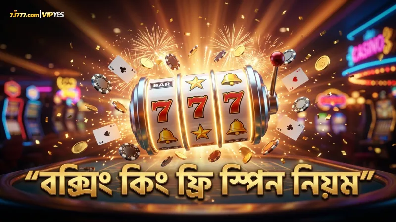 বক্সিং কিং স্লটের ফ্রি স্পিন আনলকের নিয়ম স্পষ্টভাবে ব্যাখ্যা করা হয়েছে