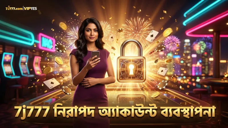 7j777 প্ল্যাটফর্মে নিরাপদ অ্যাকাউন্ট ব্যবস্থাপনা নিশ্চিত