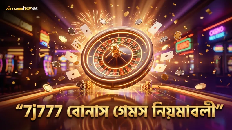 7j777-এ বোনাস গেমসের সঠিক বোঝাপড়া ঝুঁকি কমায়।