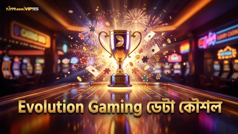 Evolution Gaming ডেটা বিশ্লেষণ করে বাজির কৌশল উন্নত হয়।