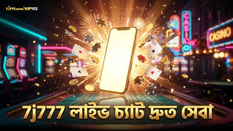 7j777 লাইভ চ্যাট সাপোর্টের দ্রুত প্রতিক্রিয়া সময়