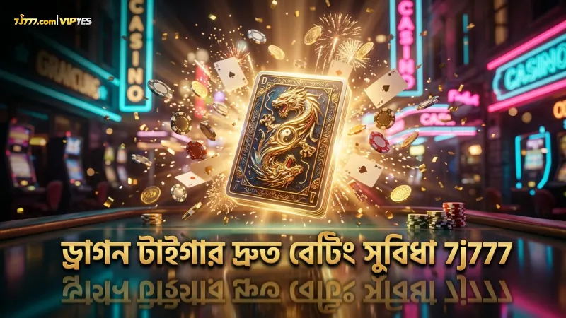 ড্রাগন টাইগারের দ্রুত বেটিং পদ্ধতি বোঝায় খেলার সুবিধা