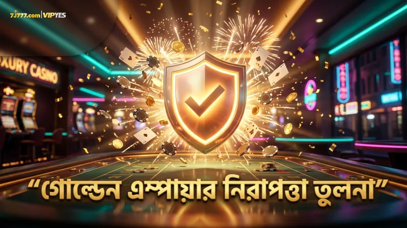 গোল্ডেন এম্পায়ার বনাম অন্যান্য স্লট গেমের নিরাপত্তা ও বোনাস পার্থক্য