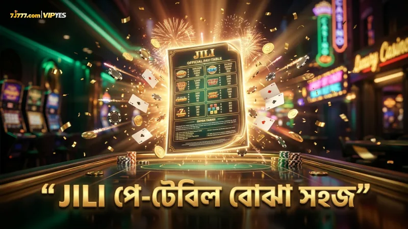 JILI পে-টেবিলের সাহায্যে জ্যাকপট ফিশিং গেম বোঝা সহজ হয়