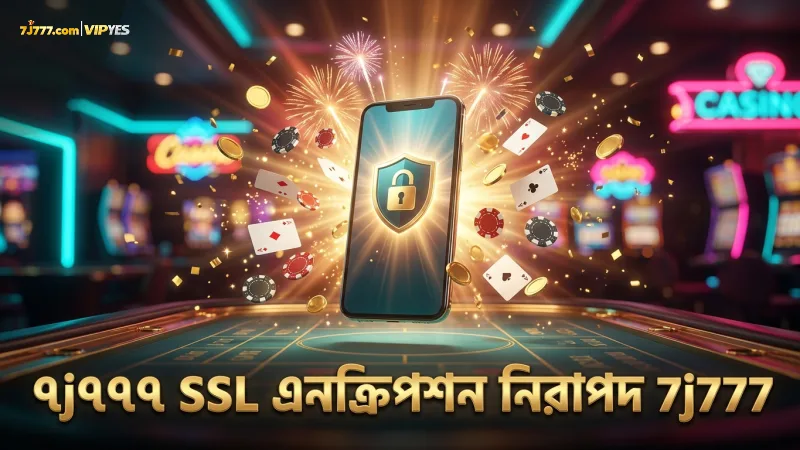 নিরাপদ লেনদেন নিশ্চিত করতে ৭j৭৭৭-এ SSL এনক্রিপশন ব্যবহৃত