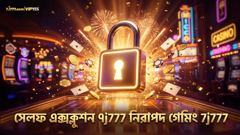 ৭j777 এর সেলফ-এক্সক্লুশন সিস্টেম নিরাপদ গেমিং নিশ্চিত করে