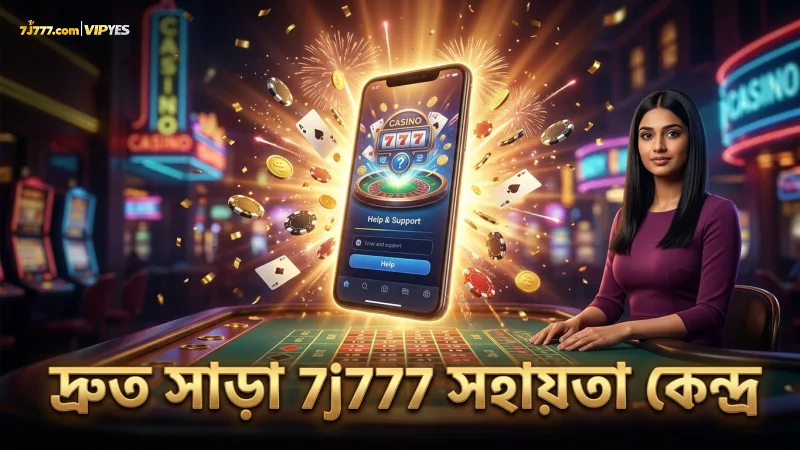 7j777 সহায়তা কেন্দ্র দ্রুত প্রতিক্রিয়া ও কার্যকর সমাধান দেয়