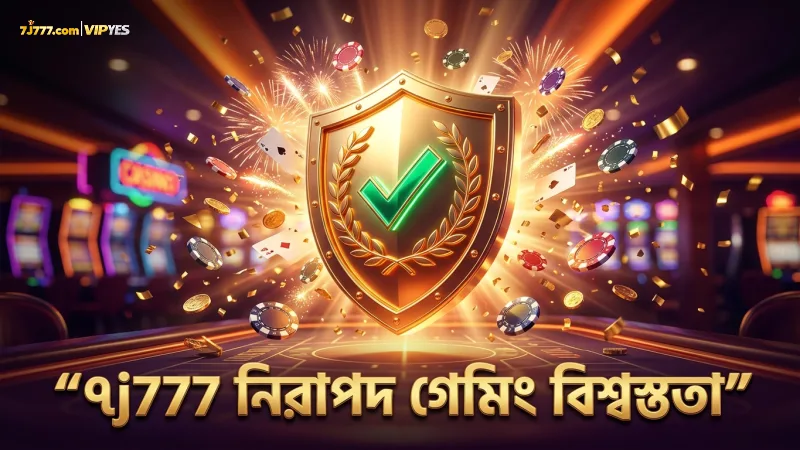 নিরাপদ গেমিংয়ের জন্য ৭j777-এর বিশ্বস্ততা নিশ্চিত করুন